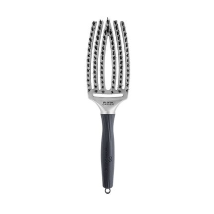 Olivia Garden Fingerbrush Brush Silver