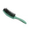 Olivia Garden Care Mini Detangling Brush for Kids Mint Green Boar Bristles