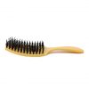 Olivia Garden Care Mini Detangling Brush for Kids Yellow with Boar Bristles