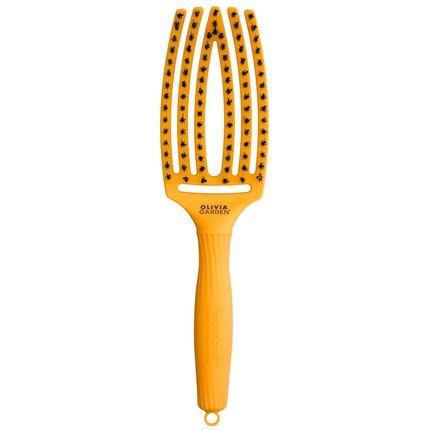 Olivia Garden Fingerbrush Combo Medium Yellow Sunshine