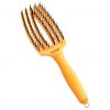 Olivia Garden Fingerbrush Combo Medium Yellow Sunshine