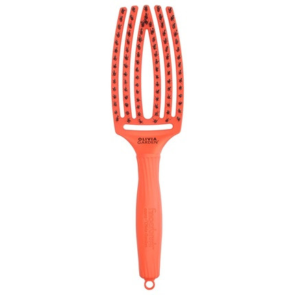 Olivia Garden Fingerbrush Combo Medium Orange Dream