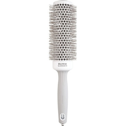 Olivia Garden Expert Blowout Speed White and Grey Hairbrush 45