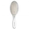 Olivia Garden Care Oval Nylon Hairbrush Silver