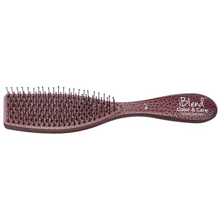 Olivia Garden iBlend Pink Hairbrush for Distributing Hair Color and Care Products