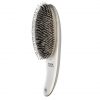 Olivia Garden Curve Boar & Nylon Silver Hairbrush