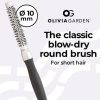 Olivia Garden Essential Blowout Classic Silver Hairbrush 10mm