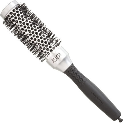 Olivia Garden Essential Blowout Classic Silver Hairbrush 35