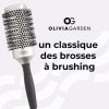 Olivia Garden Essential Blowout Classic Silver Hairbrush 55