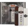 Cuba Black 3-Piece Luxury Gift Set for Him EDT Aftershave Body Spray