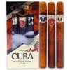 Cuba Trio 1 Men 3 Piece Gift Set 1.17oz Gold EDT Spray, 1.17oz Royal EDT Spray, 1.17oz VIP EDT Spray