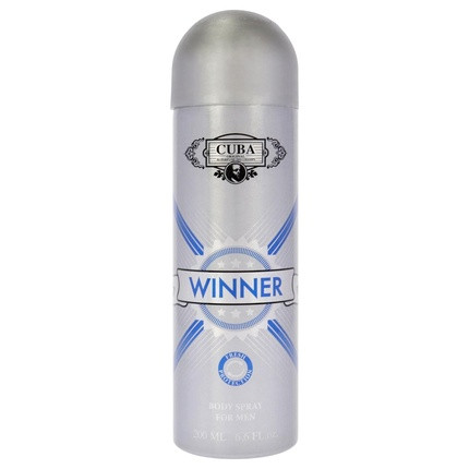 Cuba Winner for Men 6.6 oz Body Spray