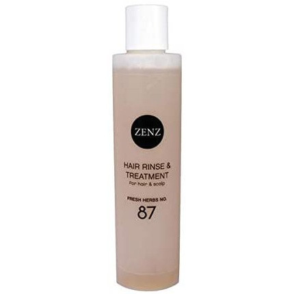 Zenz Hair Rinse And Treatment - Plant And Fruit Extracts - Cleanses Hair And