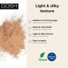 GOSH Mineral Powder Vegan Loose Fixing Powder with Minerals for All Skin Types Matte and Long-Lasting 006 Honey