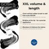 GOSH Boombastic Swirl Mascara with Argan Oil and Bamboo Extract for Care Swing and XXL Volume Precisely Defined Extra Long Eyelashes without Clumps Fragrance Mascara 001 Black