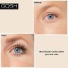 GOSH Boombastic Swirl Mascara with Argan Oil and Bamboo Extract for Care Swing and XXL Volume Precisely Defined Extra Long Eyelashes without Clumps Fragrance Mascara 001 Black