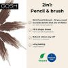 Gosh Eyebrow Pencil 3 Color Dark Brown