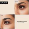 Gosh Eyebrow Pencil 3 Color Dark Brown