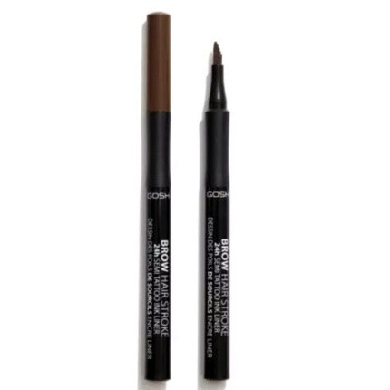 GOSH Brow Hair Stroke 24h Semi-Permanent Tattoo Ink 003 Dark Brown