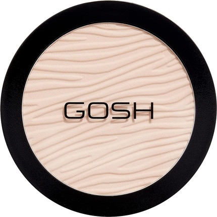 GOSH Dextreme High Coverage Powder Vegan Powder for All Skin Types Matting & Long-Lasting for a Flawless Complexion Conceals Impurities 002 Ivory