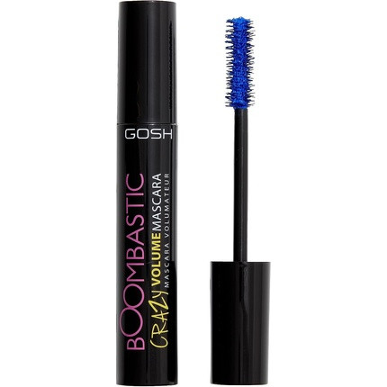 GOSH Boombastic Crazy Mascara for Extreme Volume and Long Lashes 02 Crazy Blue