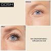 GOSH Just Click It! Volume Mascara for Extra Length and Maximum Volume Special Formula Fragrance Free Allergy Certified Vegan 001 Extreme Black