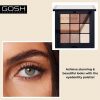 GOSH Eyedentity Vegan Eyeshadow Palette with 9 Perfectly Matched Colors in Matte and Metallic 004 Be Here