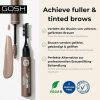 GOSH Brow Lift Lamination Eyebrow Gel with Colour Vegan Fixing Gel for Fast Flawless Brow Styling Grey-Brown 001 Grey Brown