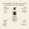 ZENZ Menthol Shampoo 1,000ml - Refreshing Scent of Menthol, Eucalyptus & Vanilla - Silicone Free - Suitable for Fine & Greasy Hair - All Hair Types