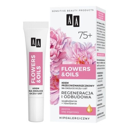 AA Flowers and Oils 75+ Regenerating Anti-Wrinkle Cream