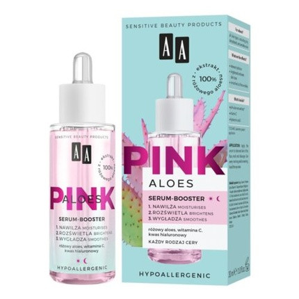 AA Aloes Pink Face Serum 30ml