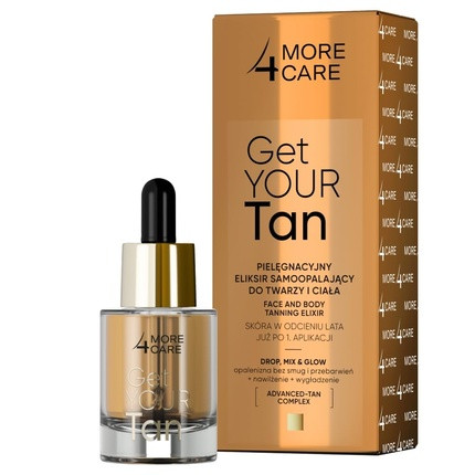 More4Care Get Your Tan! Self-Tanning Elixir for Face and Body 15ml