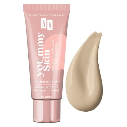 AA Youth Skin Peach Flawless Foundation Mineral Primer 02 Nude 30ml