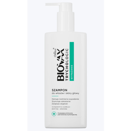 Biovax Trychologic Anti-Hair Loss Shampoo Stimulates Hair Growth Adds Volume