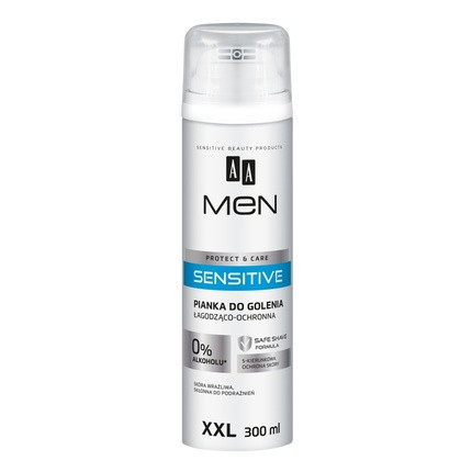 Aamen Sensitive Soothing-Protecting Shaving Foam 300ml