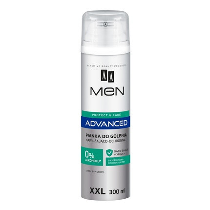 Aamen Advance Moisturizing And Protective Shaving Foam 300ml