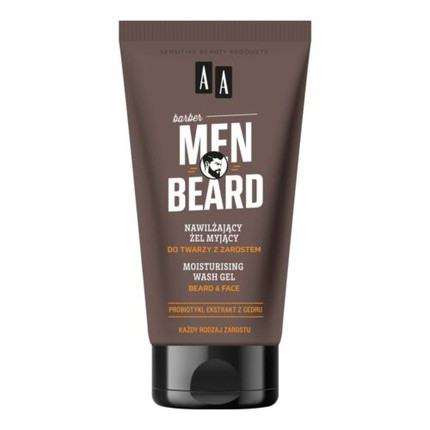 Men Beard Moisturizing Face Wash Gel with Beard 150ml AA