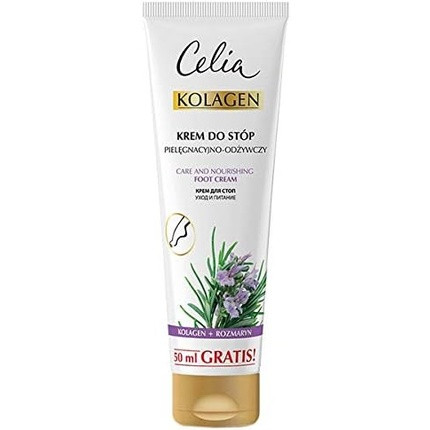 Celia Collagen Collagen and Rosemary Foot Cream Care and Nutrition 125ml