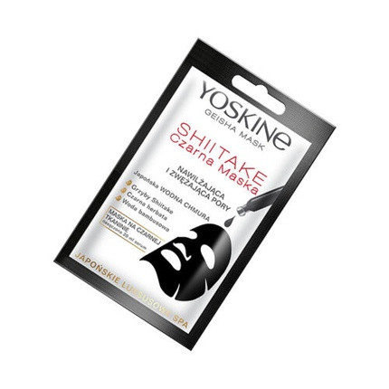 Yoskine Geisha Mask Shiitake Black Moisturizing Mask 20ml