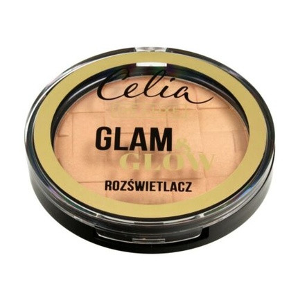 Celia De Luxe Highlighter Glam & Glow No. 106 Gold 9g