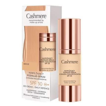 Cashmere Moisturizing Foundation-Serum For Face Spf30 02 30ml