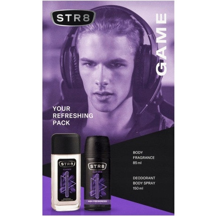 Str8 Game Deodorant 85 Ml And Deodorant 150 Ml