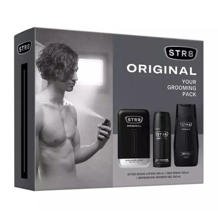 STR8 Original ASL 100ml with Deodorant 150ml and Gel 250ml