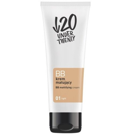 Matujący BB Cream 01 Light 60ml Under Twenty