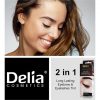 Delia Cosmetics Dark Brown Eyebrow & Eyelash Tint Full Treatment Kit - 15 Applications