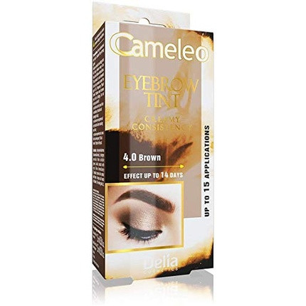 Cameleo Brown Eyebrow Dye Creamy Consistency Long Lasting Effect up to 15 Days Henna Eyebrow Dye