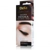 Delia Cosmetics BLACK Eyebrow & Eyelashes Tint Innovative Formula Easy 15 Applications Full Treatment Kit 15ml