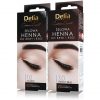 Delia Cosmetics BLACK Eyebrow & Eyelashes Tint Innovative Formula Easy 15 Applications Full Treatment Kit 15ml