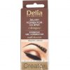 Delia Cosmetics Eyebrow Gel Corrector with Keratin for Dark Strong Nourished Eyebrow Lasting Power 16h Brown 7ml