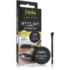 Delia Cosmetics Brow Pomade Graphite Eyebrow Expert Stylist with Perfect Colour and Shape Easy to Use Styling and Care Brush Included